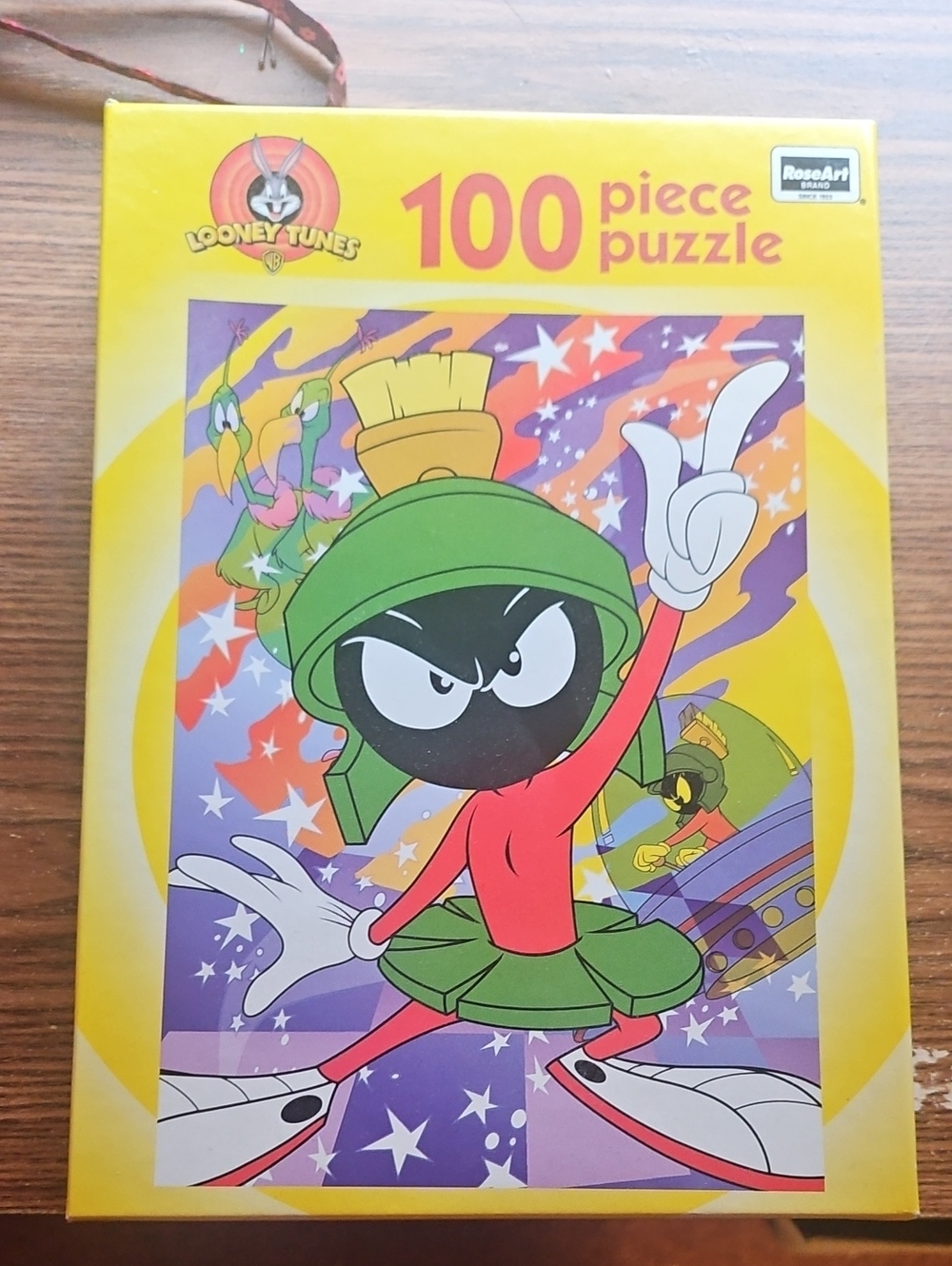 Warner Bros. Looney Tunes Marvin the Martian Puzzle - Yellow/Green/Red/Purple